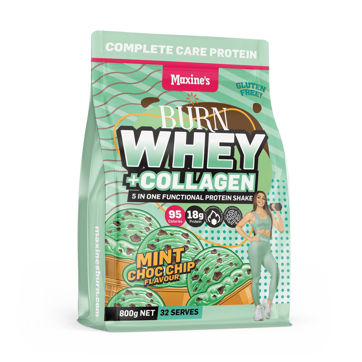 Burn Whey + Collagen Protein