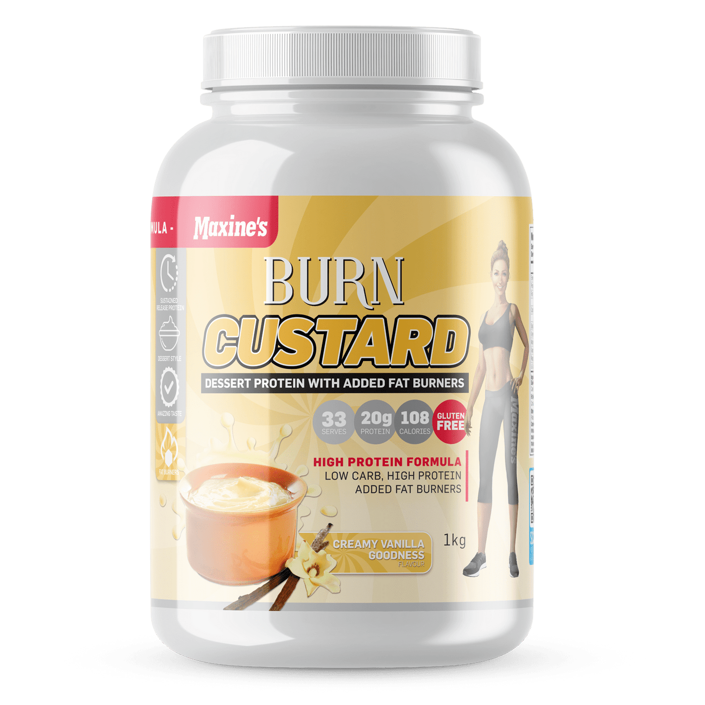 Burn Custard Protein