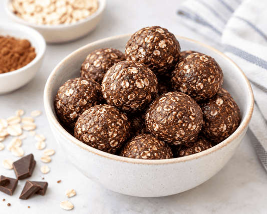 Low-Fat Chocolate Protein Balls