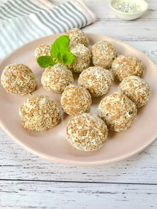 chocolate and peanut butter protein balls