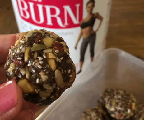 Proten Balls with seeds and nuts